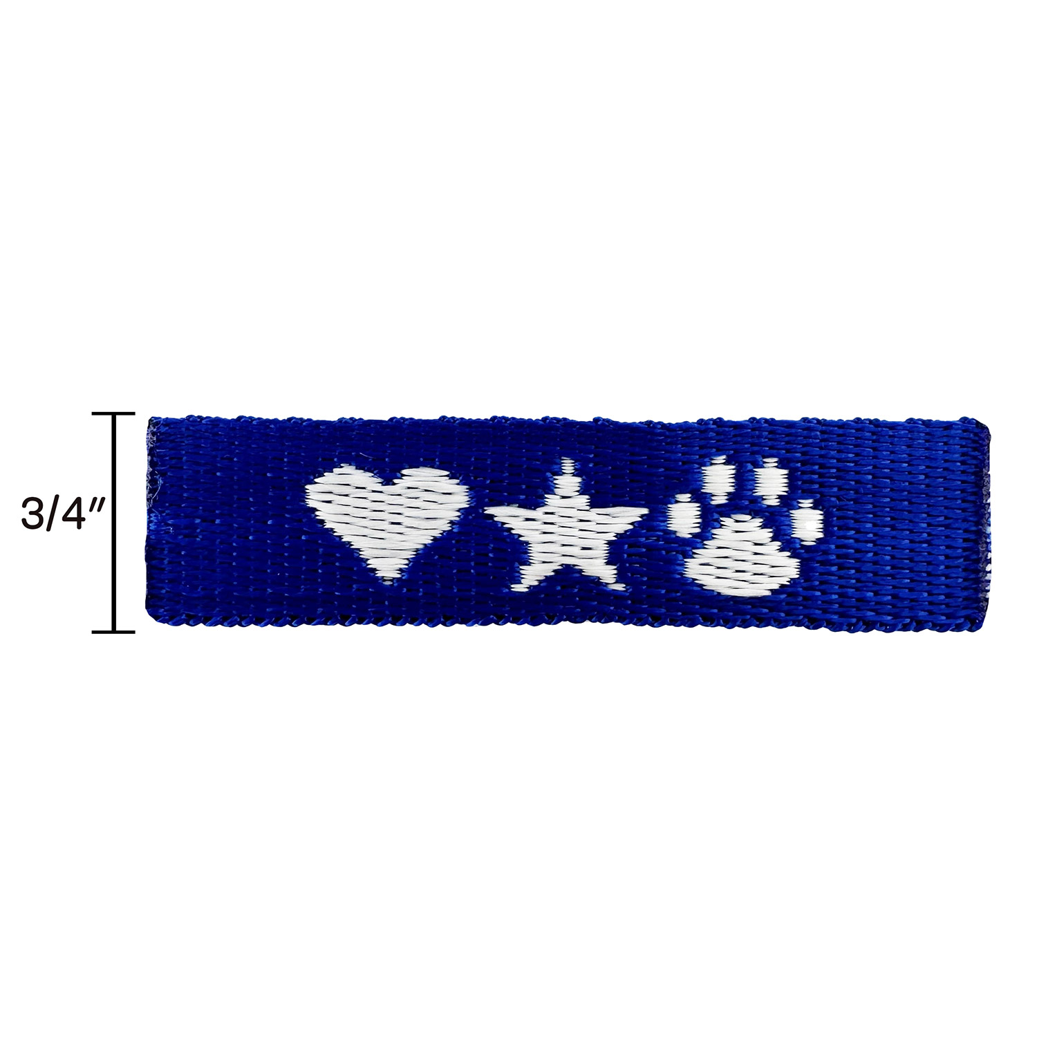 3/4" Woven Wristband - "Select" Weave 20
