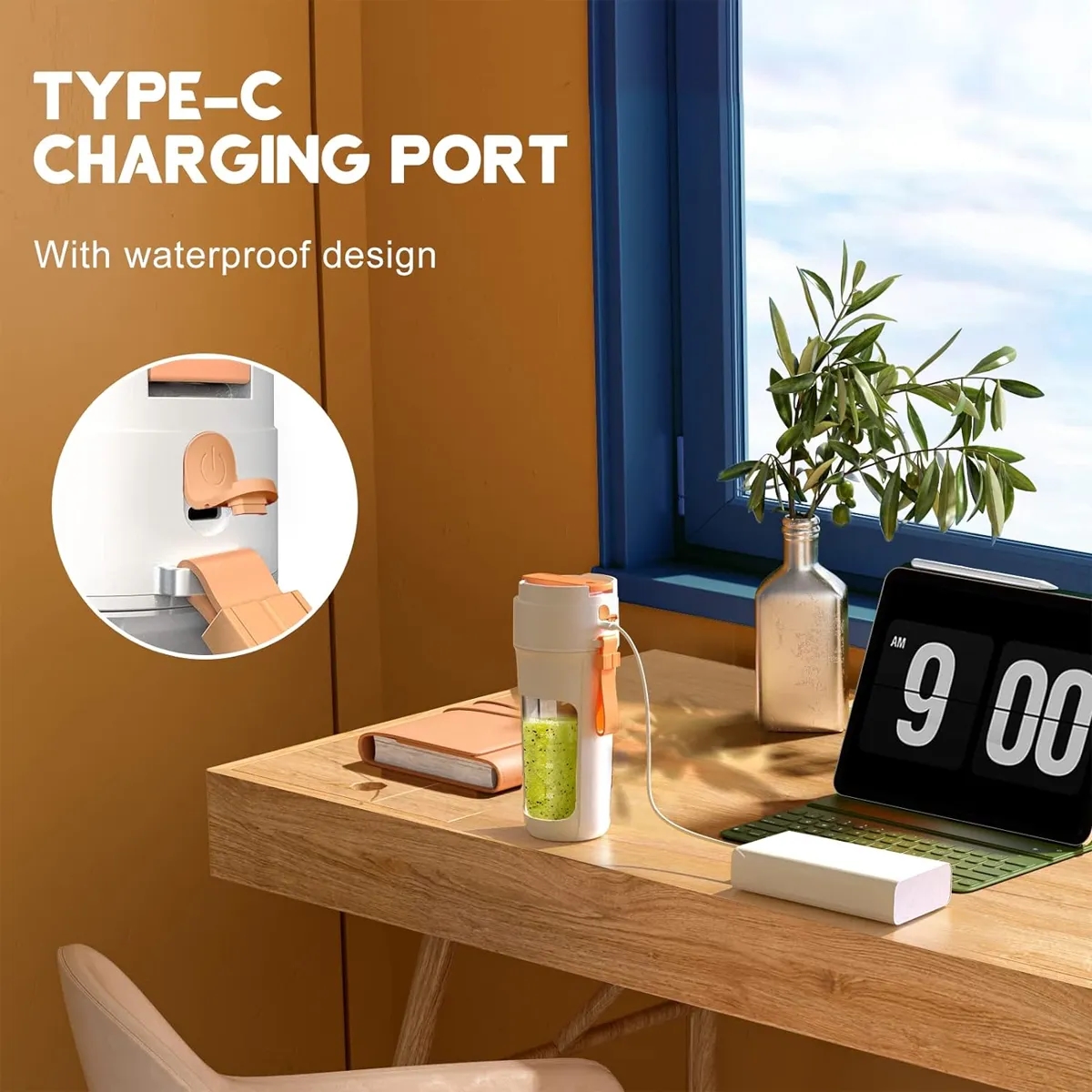 12oz Personal Handheld Fresh Juice Blender 4