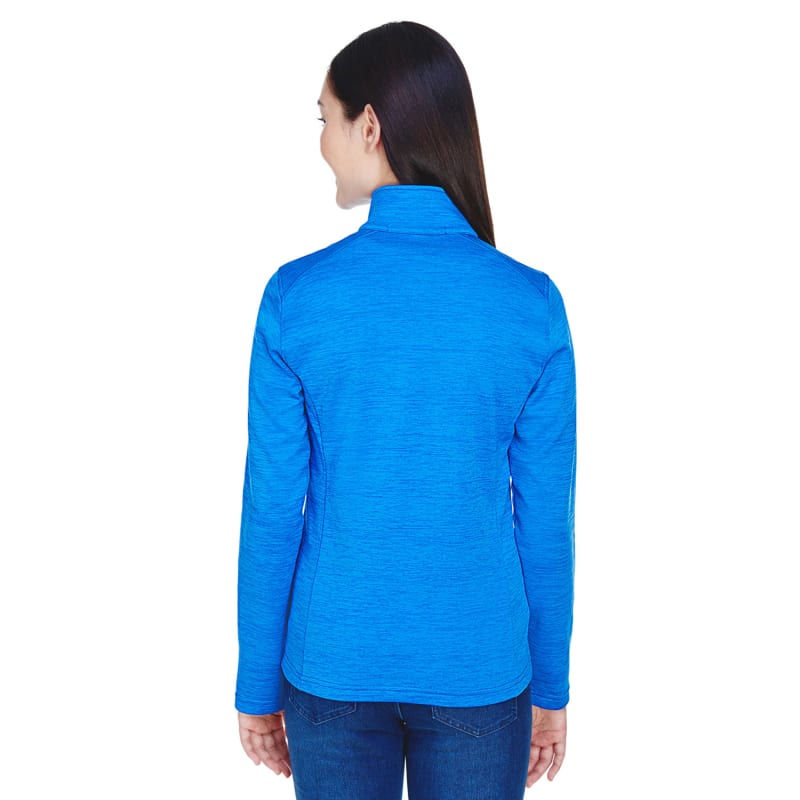 Devon & Jones Ladies' Newbury Mélange Fleece Quarter-Zip 8