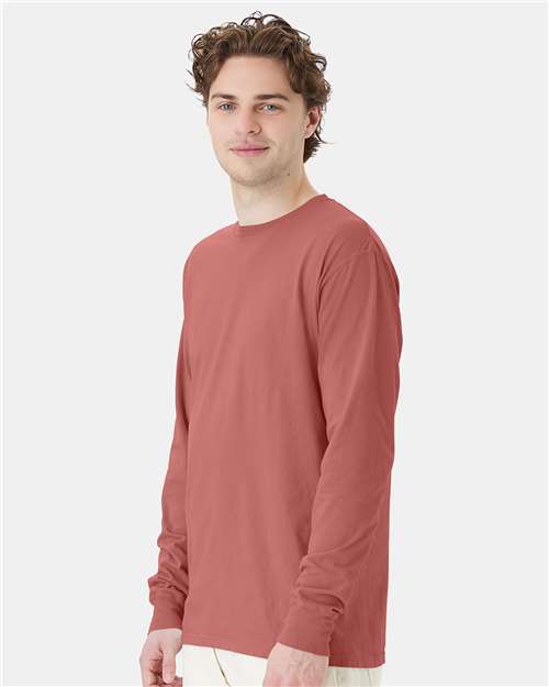 Unisex Garment-Dyed Long Sleeve T-Shirt - GDH200 88