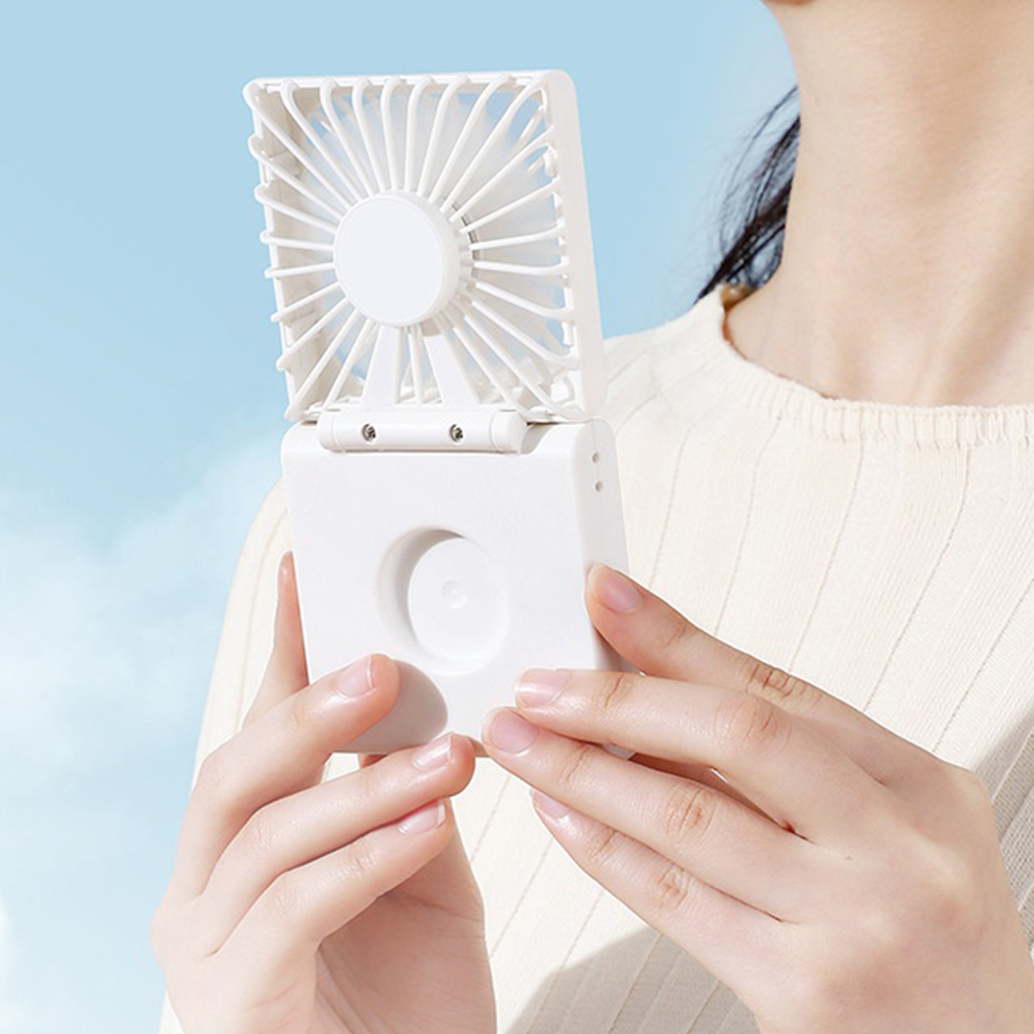 Portable Folding Neck/Desktop Fan 5