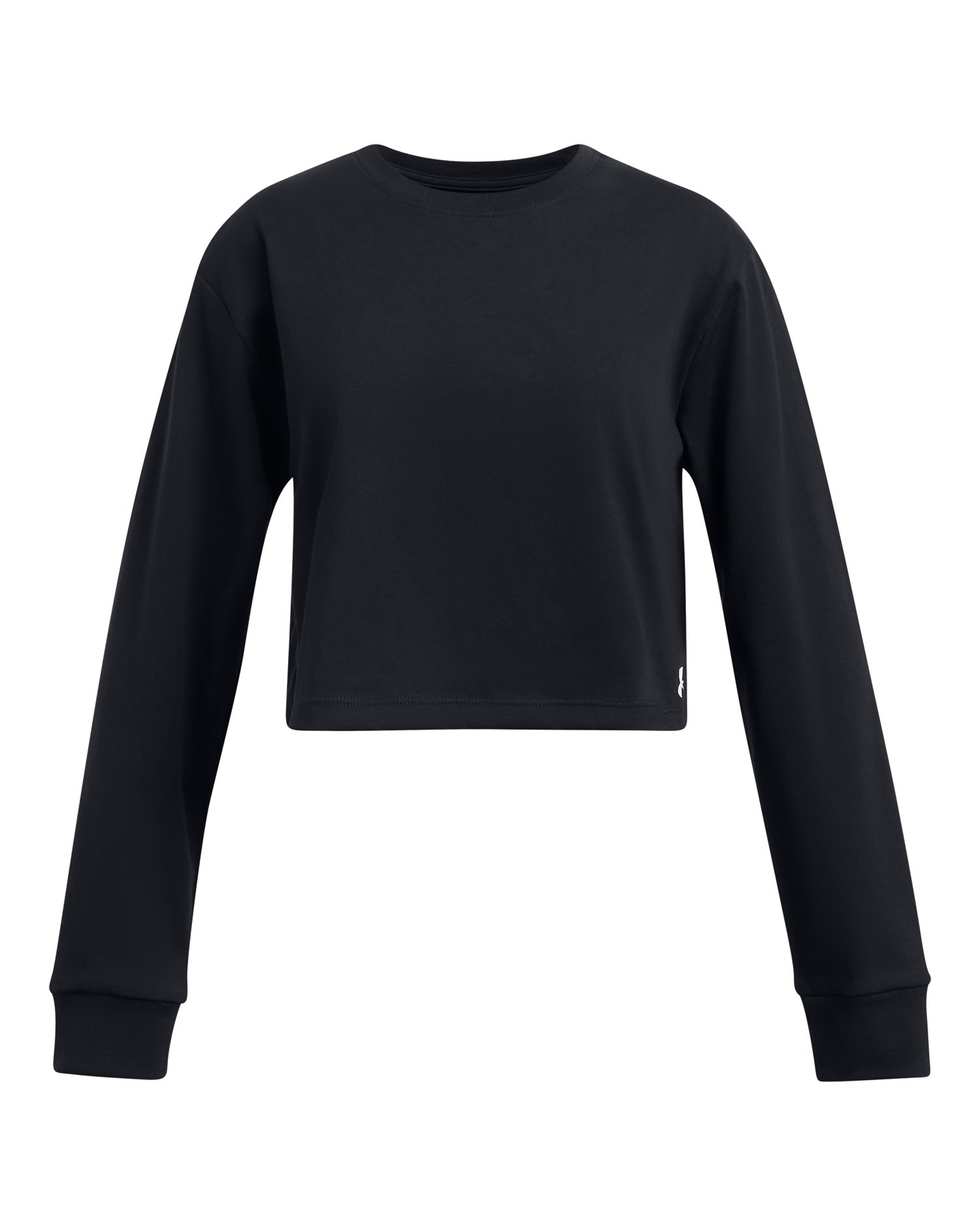 UA Branded Logo Boxy Girls' Long Sleeve 2