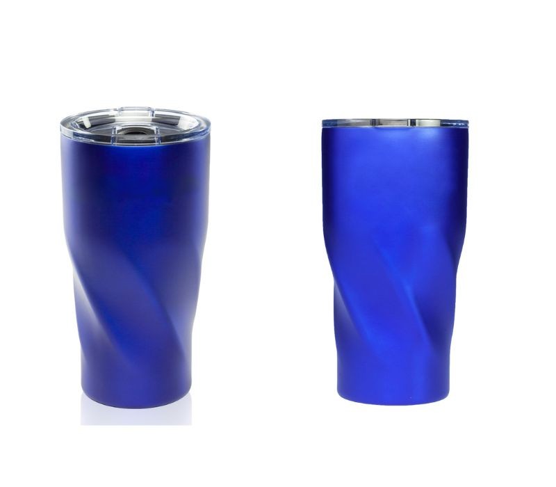Wavey Stainless Steel Travel Tumbler, 20 oz. 7