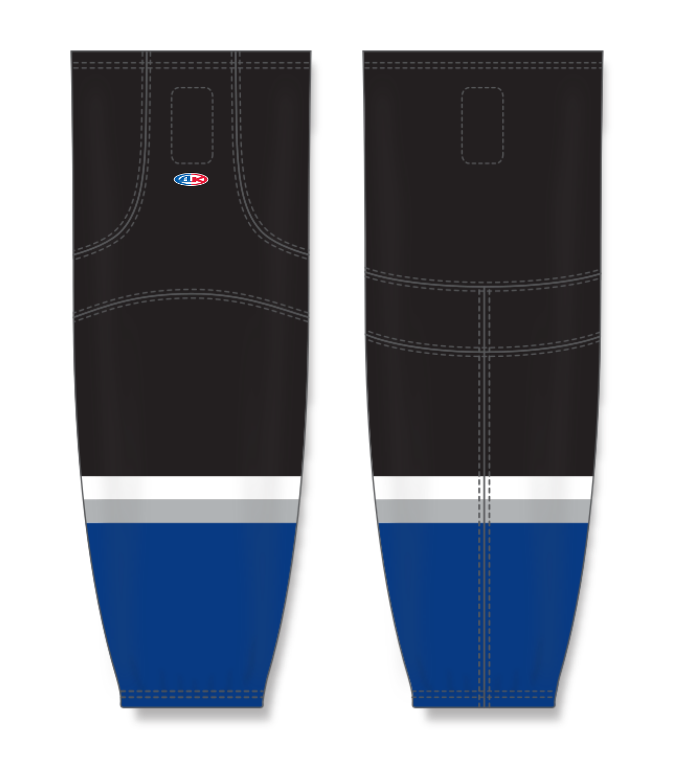 Cut & Sew Pro Hockey Socks HS2100-G140 3