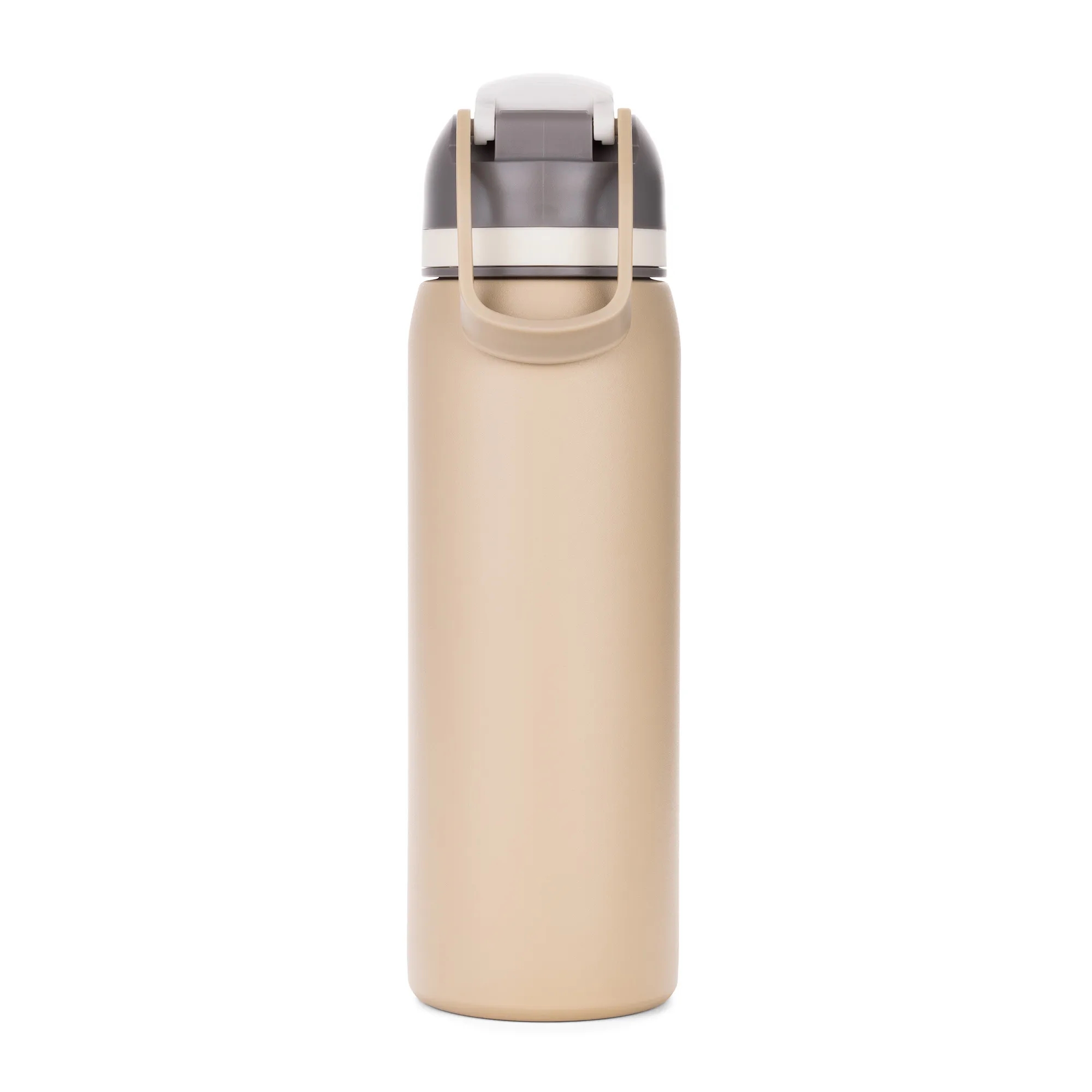 Three-Toned 27oz. Stainless Steel Straw Bottle 7