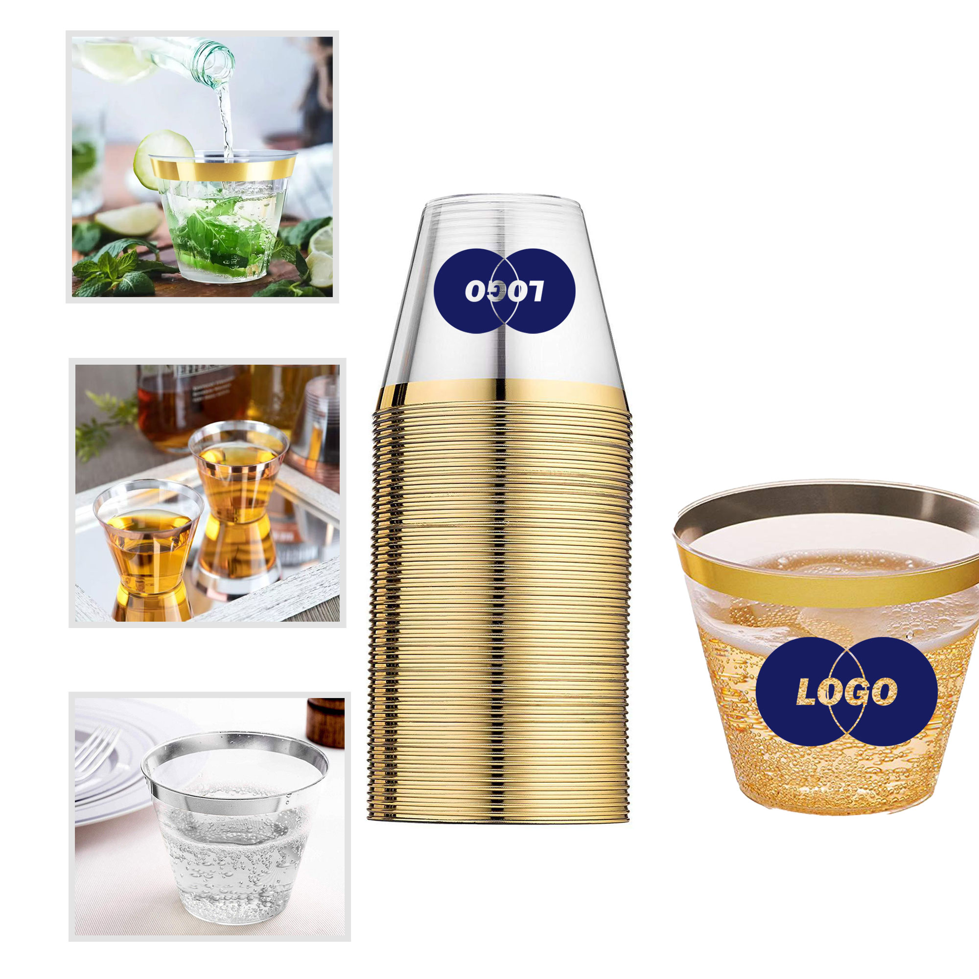 Clear Hard Plastic Cups 3