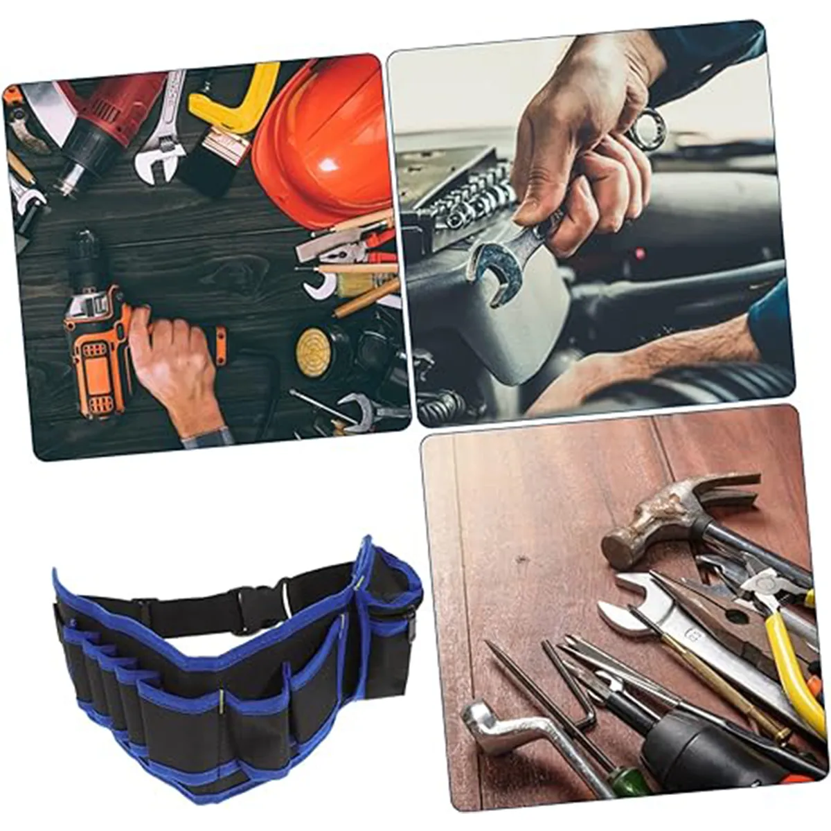 Professional Adjustable Waterproof Convenient Tools Belt Bag 6