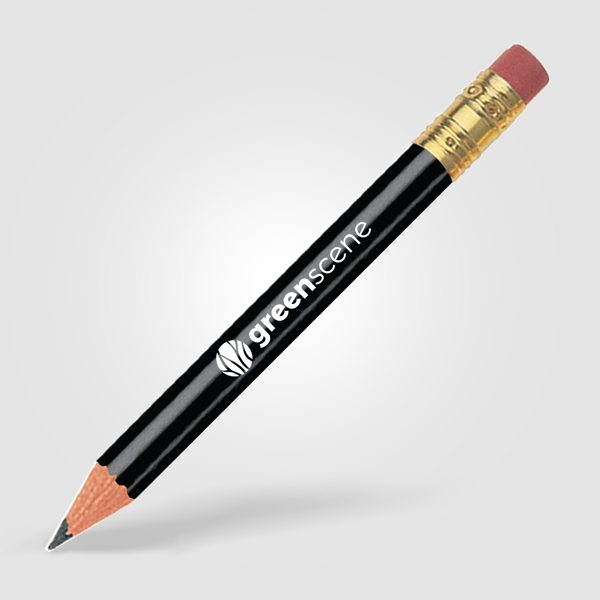 Golf Pencil (Round, Eraser) 17