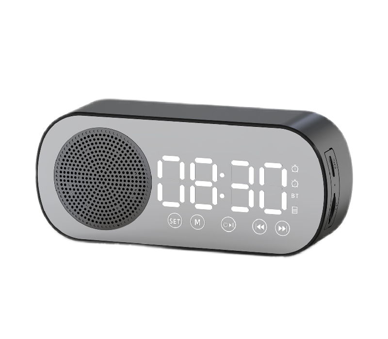 Alarm Clock Touch Control Wireless Bluetooth Speaker 2
