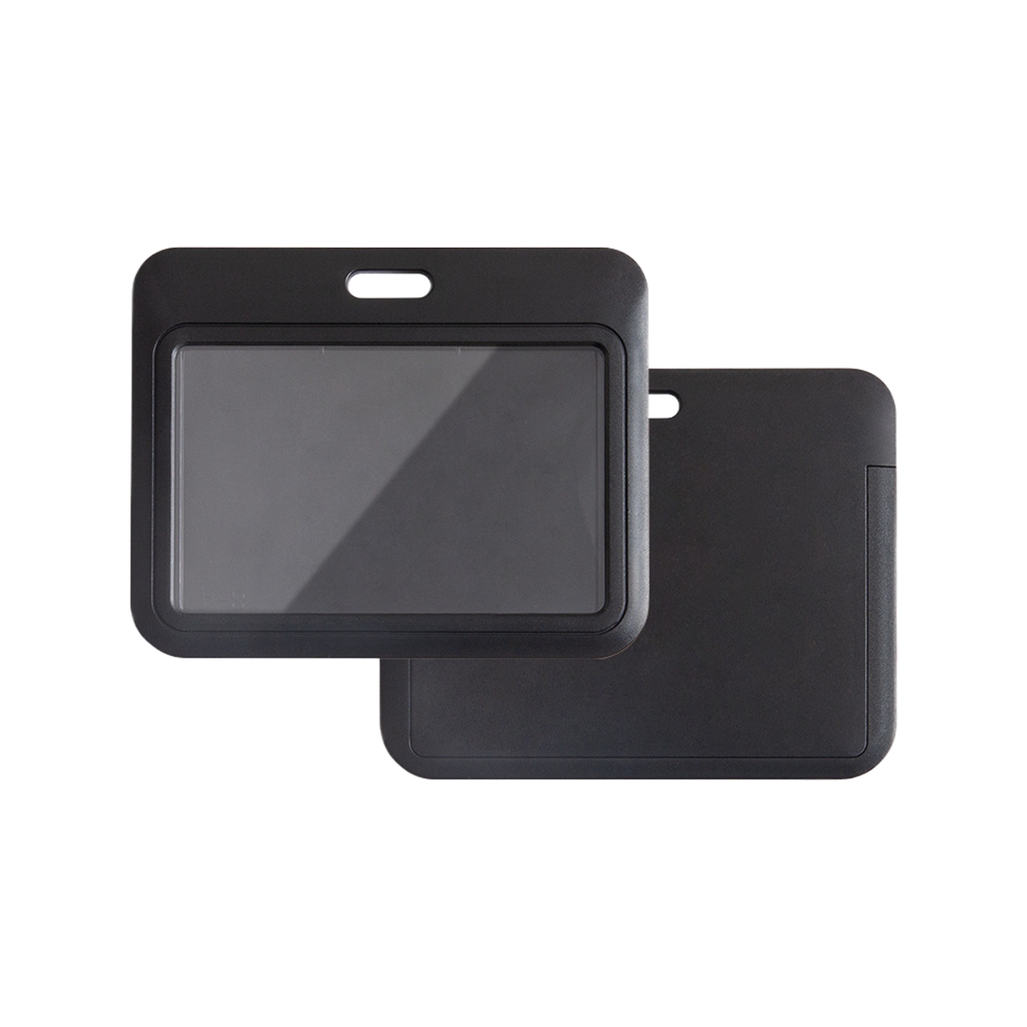 Horizontal Slide Cover ABS Plastic Badge Holder for ID Cards 7