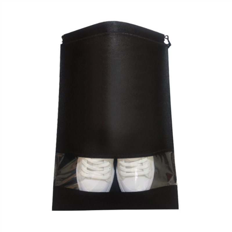 Drawstring Shoe Bag W/ Clear Window 5