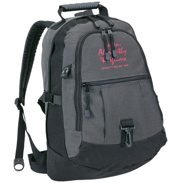 Backpack: Two-Tone Polyester 3