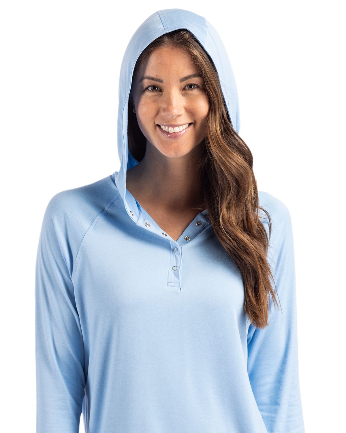 Coastline Epic Comfort Eco Recycled Womens Hooded Shirt