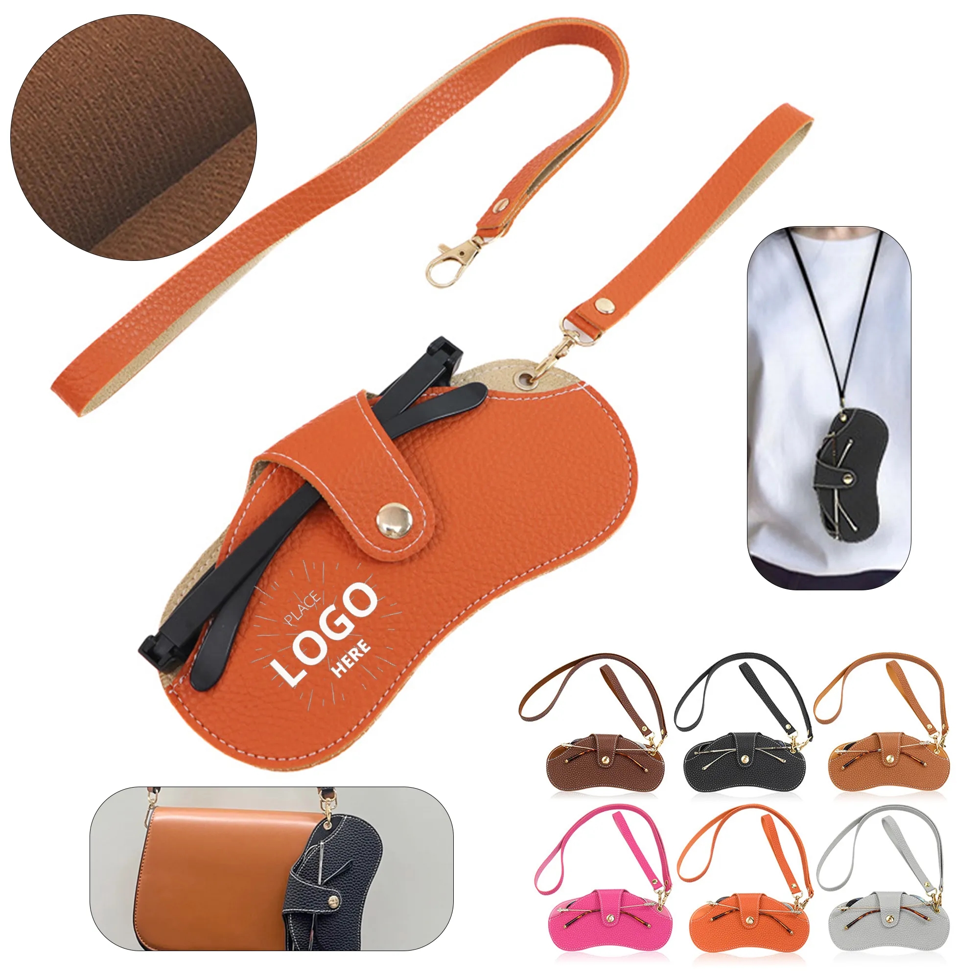 Leather Carrying Case For Eyewear 2