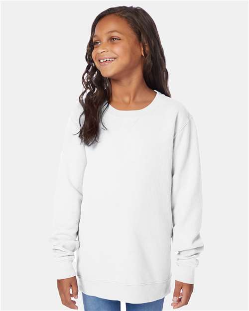 Youth Garment-Dyed Crewneck Sweatshirt - GDH475 9