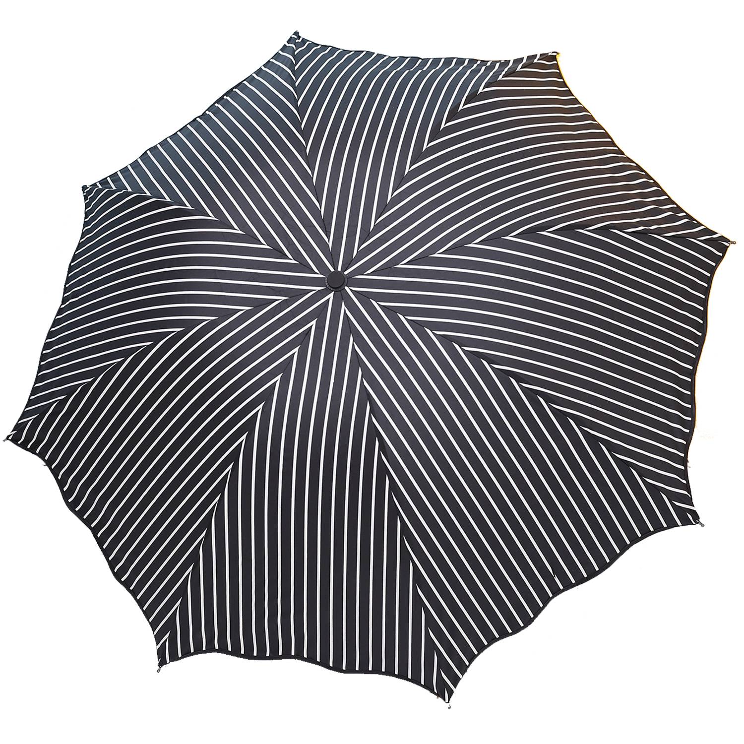 Waterproof UV Protection Automatic Striped Folding Umbrella 6
