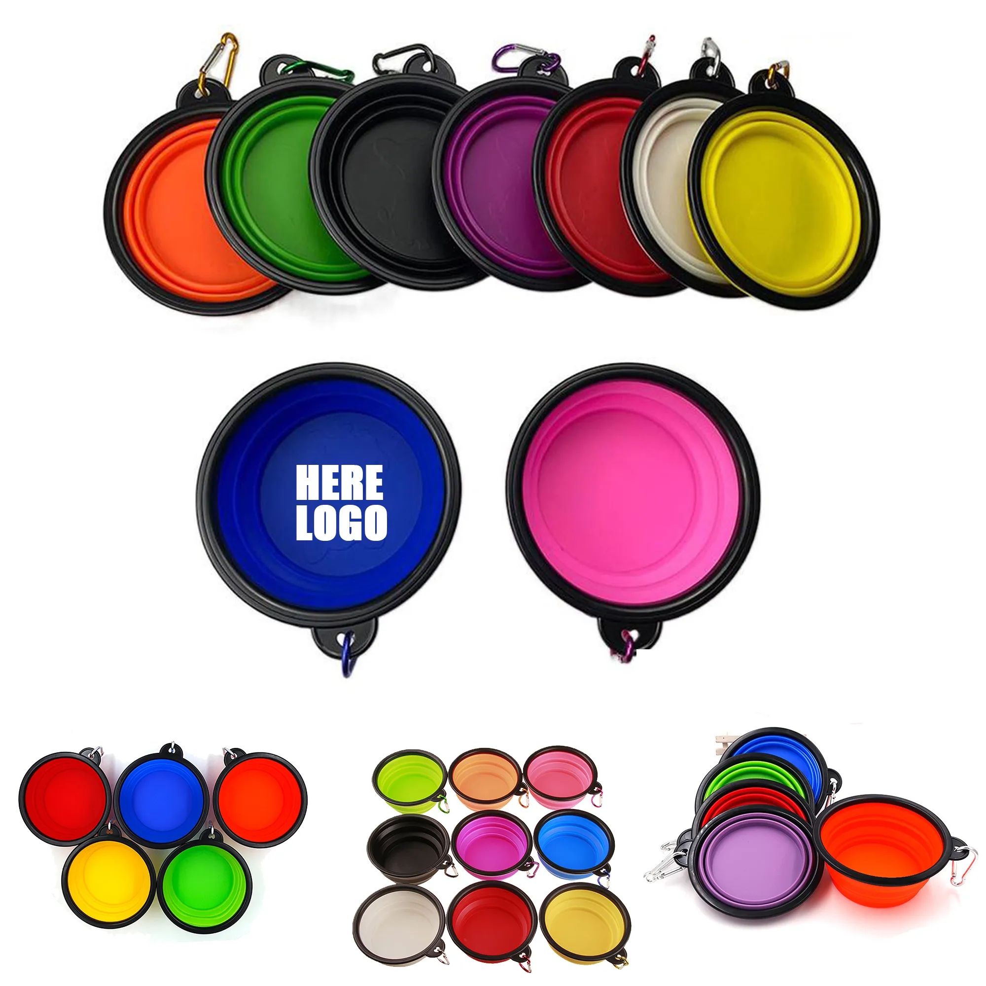 Foldable Portable Pet Dog Bowl 8