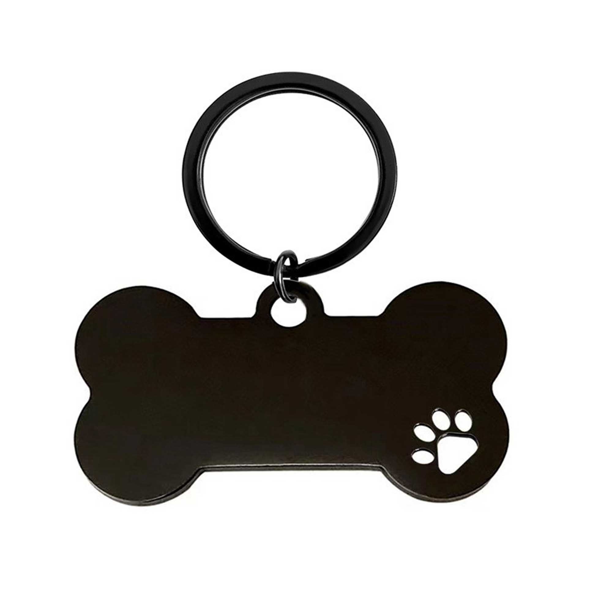 Pet Dog ID Tag Keyring 2