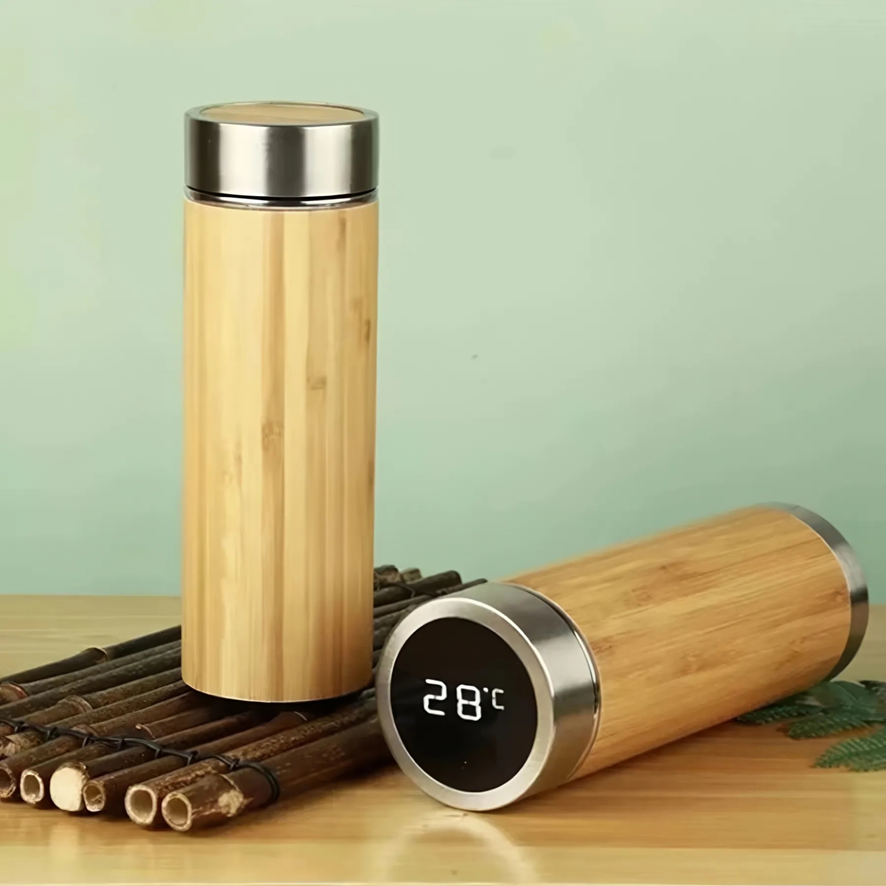 17oz Smart Bamboo Tumbler 6