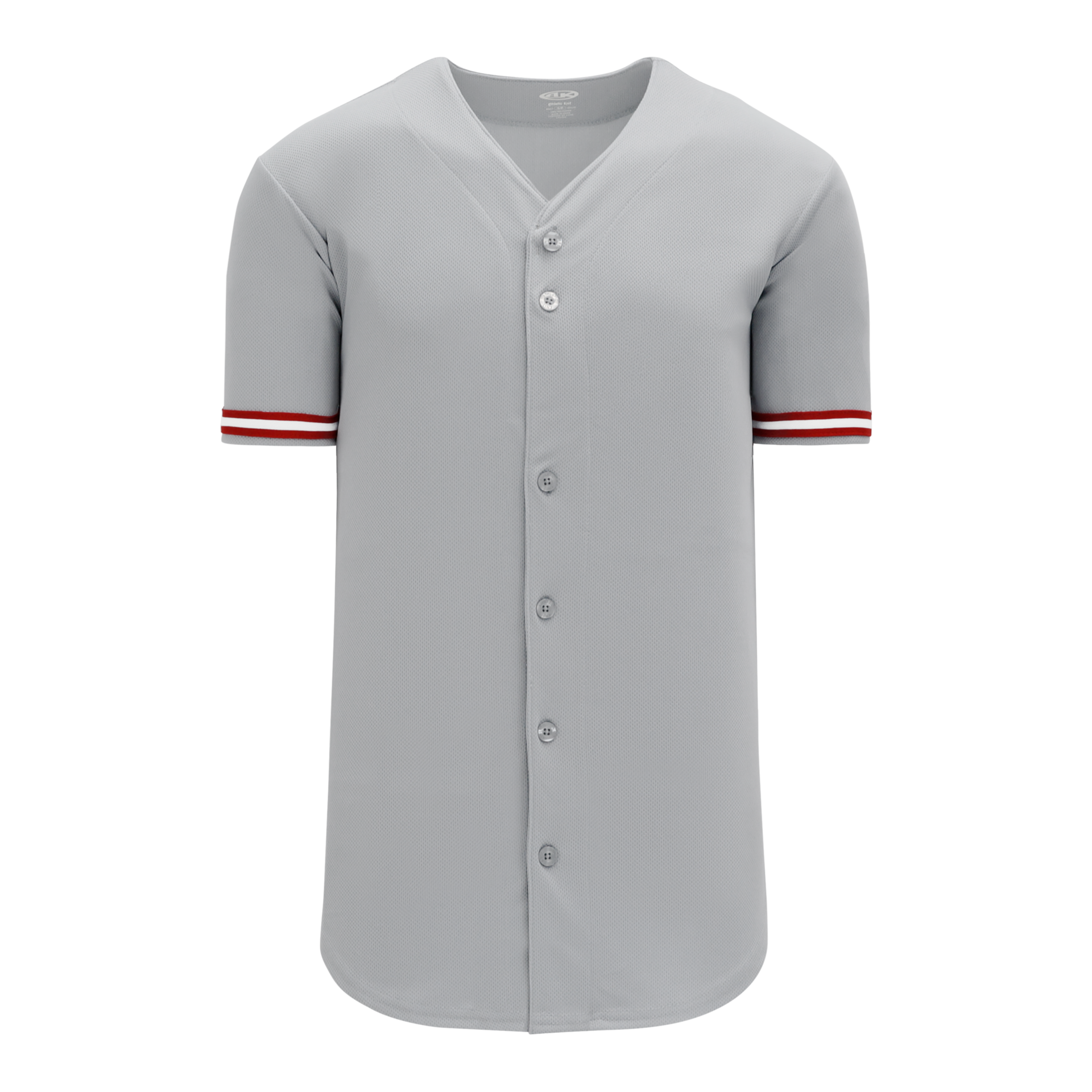 Full Button Baseball Jerseys BA5500-CIN-G01 2