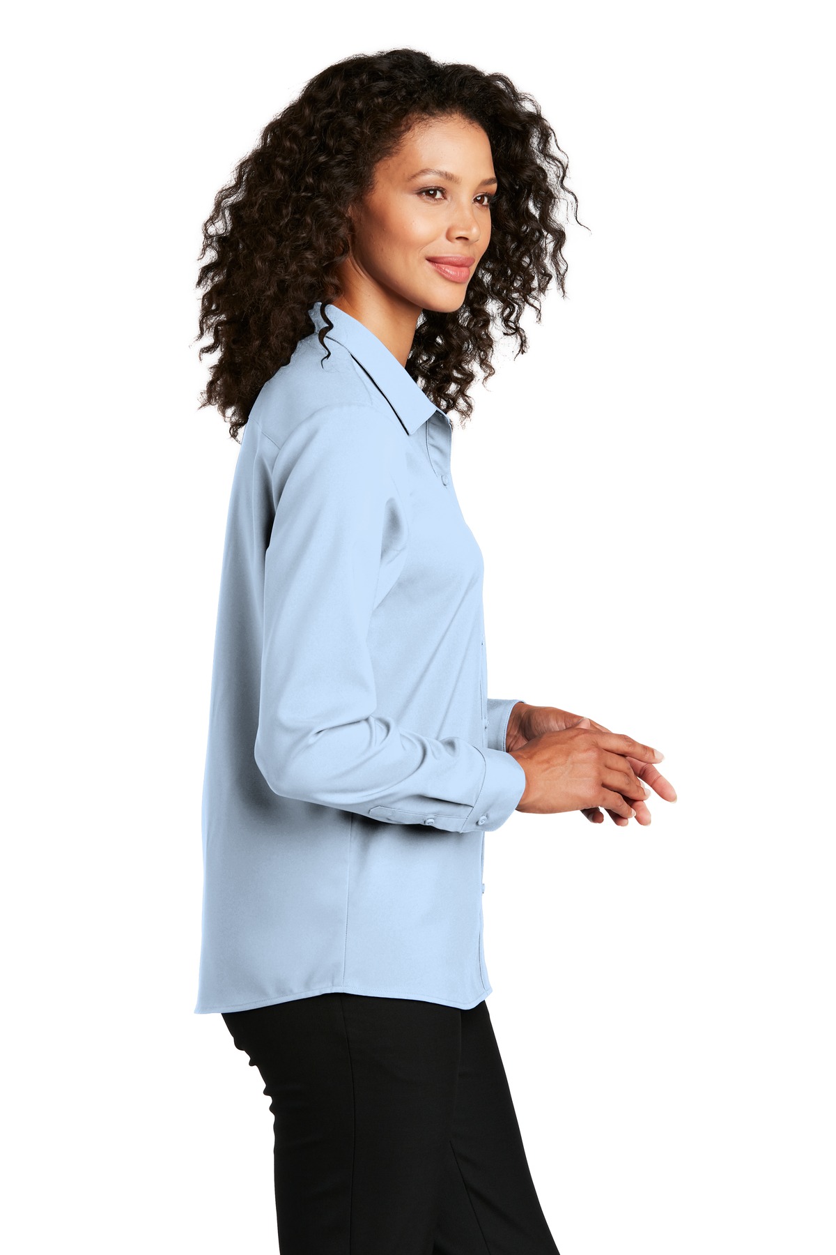 Port Authority Women's Long Sleeve Performance Staff Shirt LW401 48