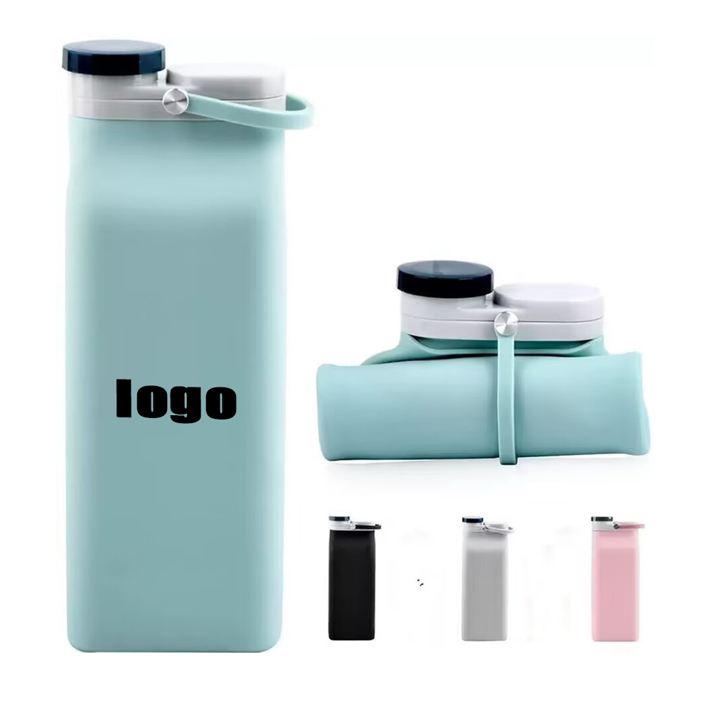 20 Oz Collapsible Water Bottle Leakproof Lightweight 3