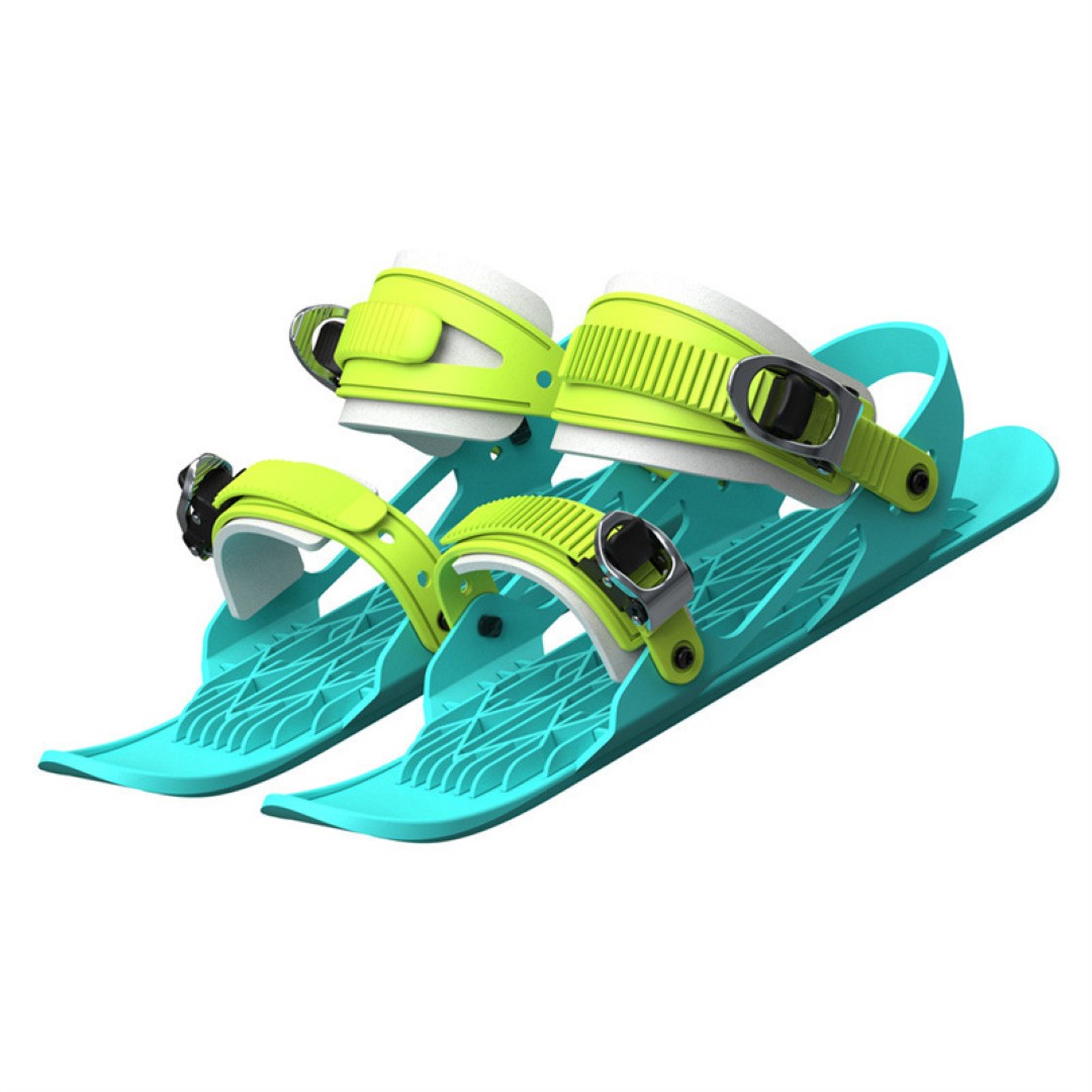 Adjustable Short Mini Ski Skates 6