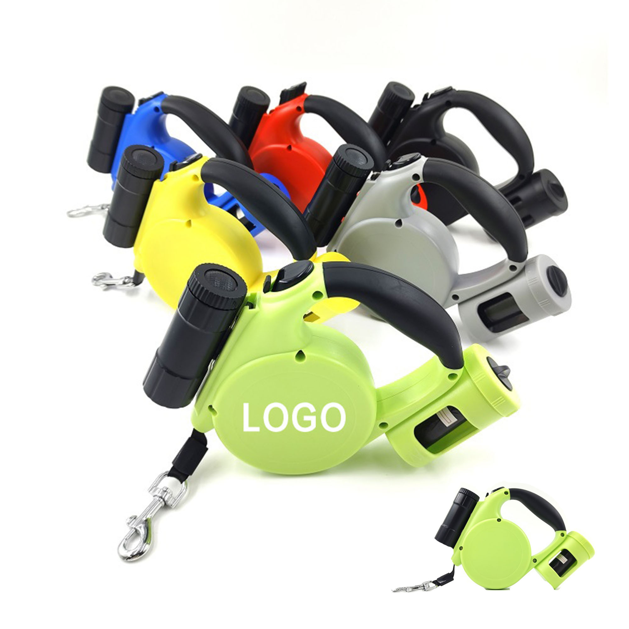 Extendable Pet Leash with LED Light 2