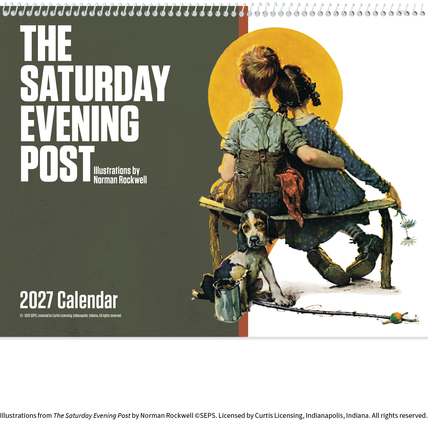 Good Value™ The Saturday Evening Post Illustrations by Norman Rockwell – Spiral Calendar 41