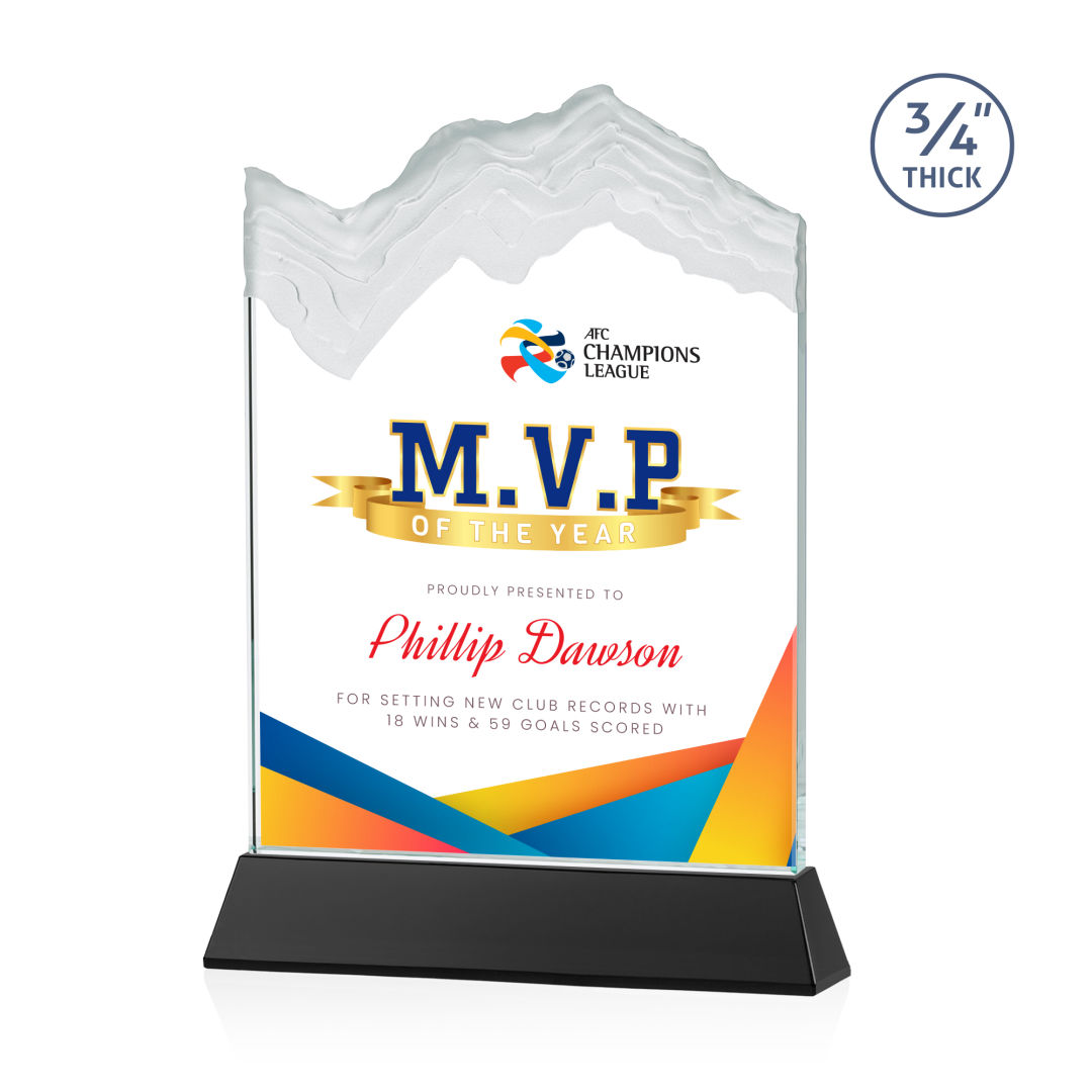 Kilimanjaro VividPrint™ Award on Newhaven - Black