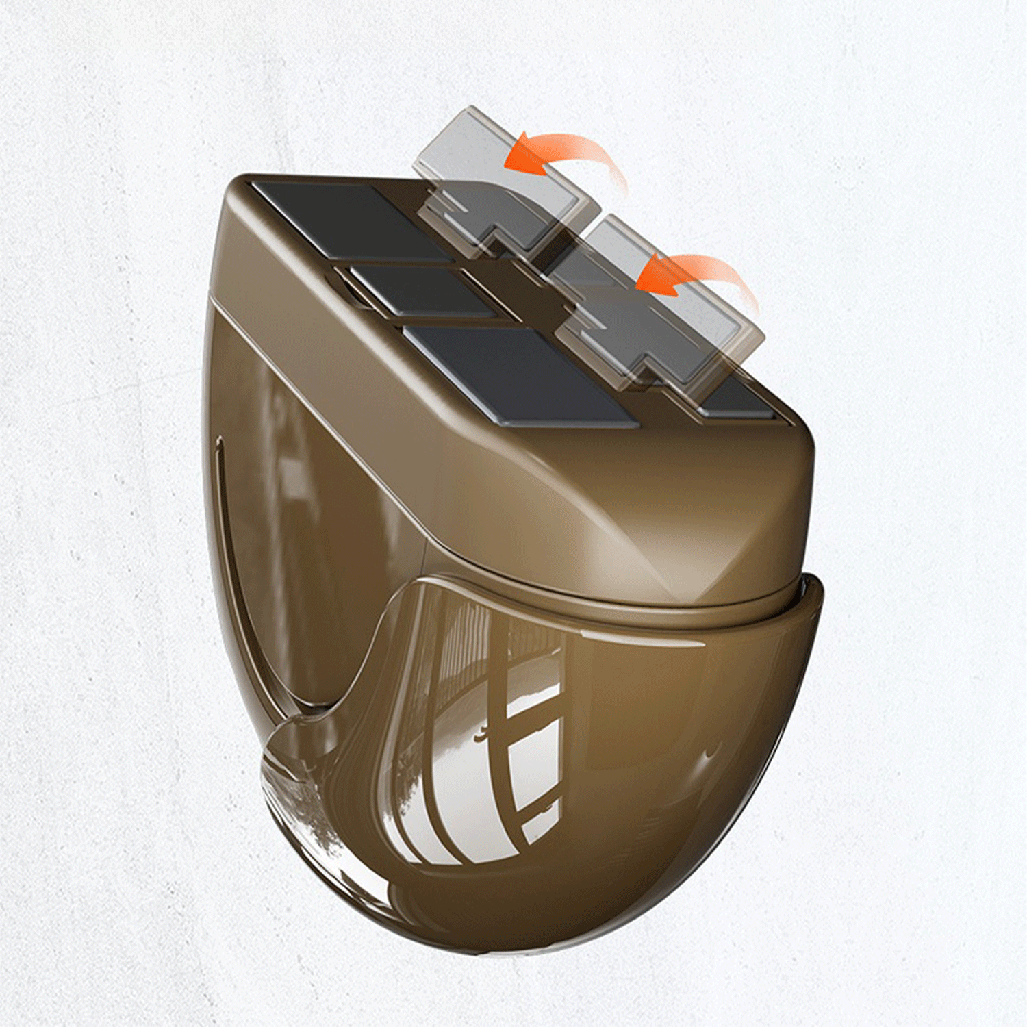 high quality metal touch texture Car Door Ashtray 5