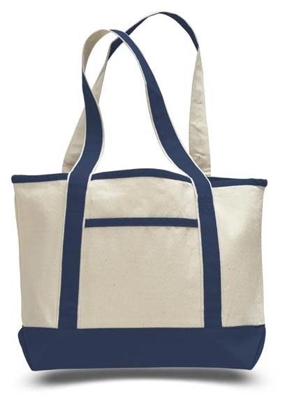 Canvas Boat Tote, custom tote bag with logo imprint 2