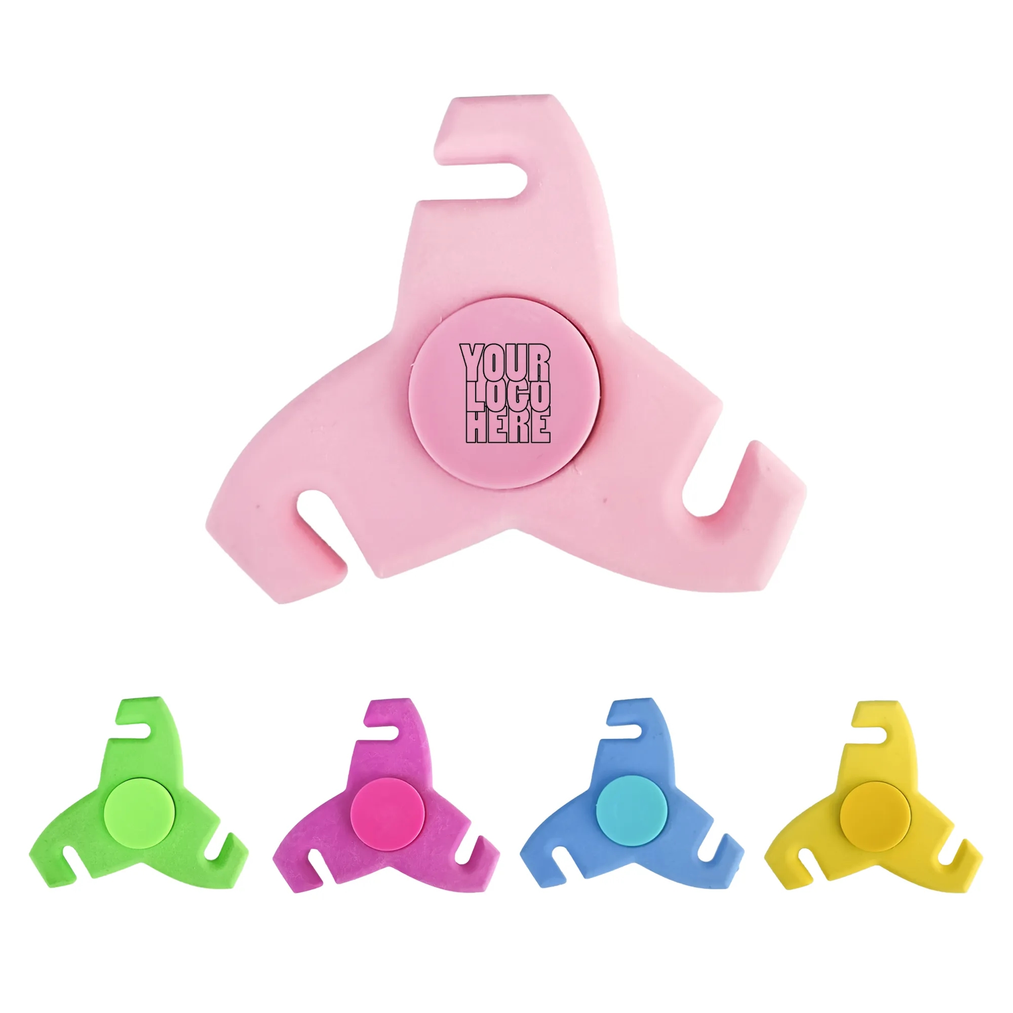 Eraser Spinning Top Rubber Toy