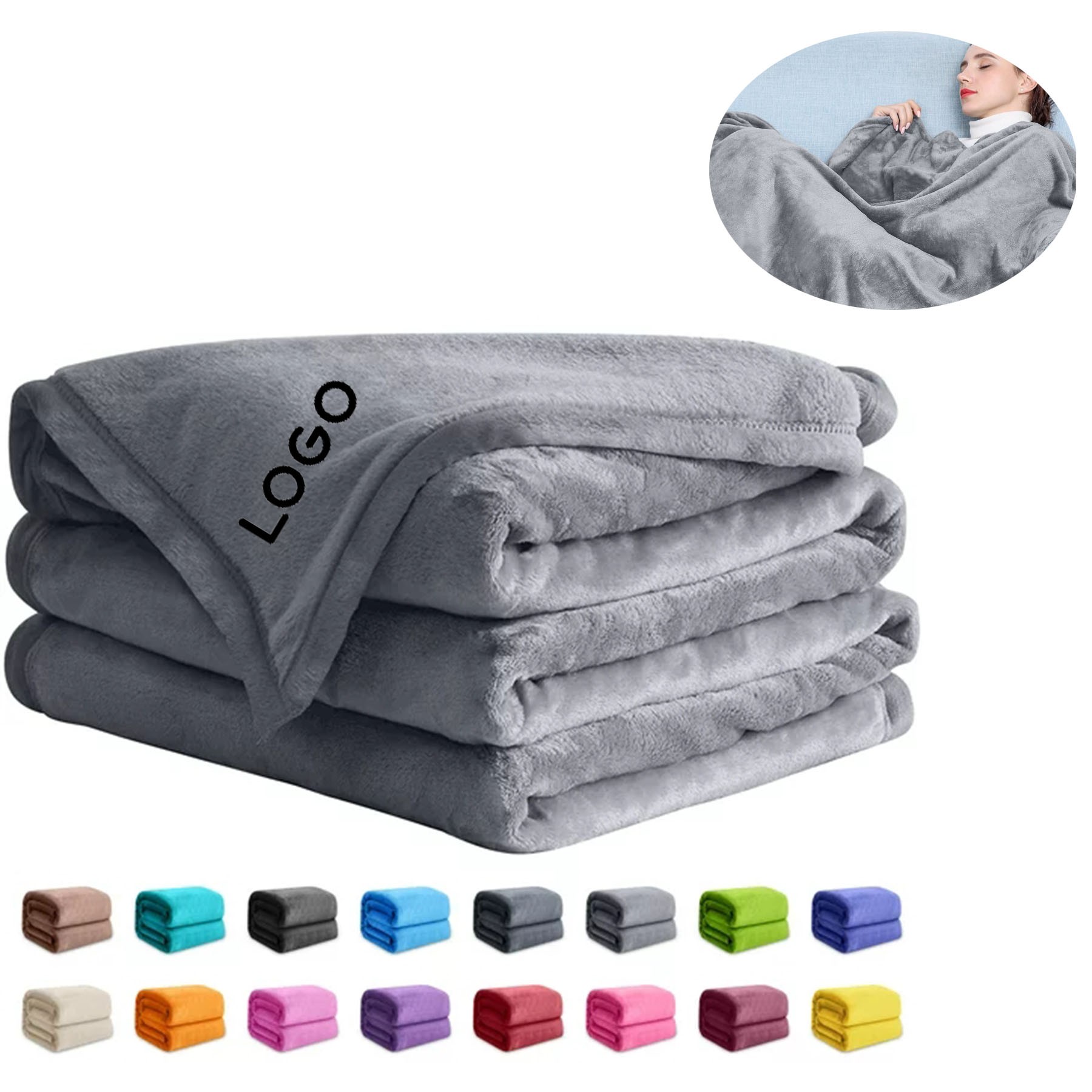 Fleece Throw Blanket