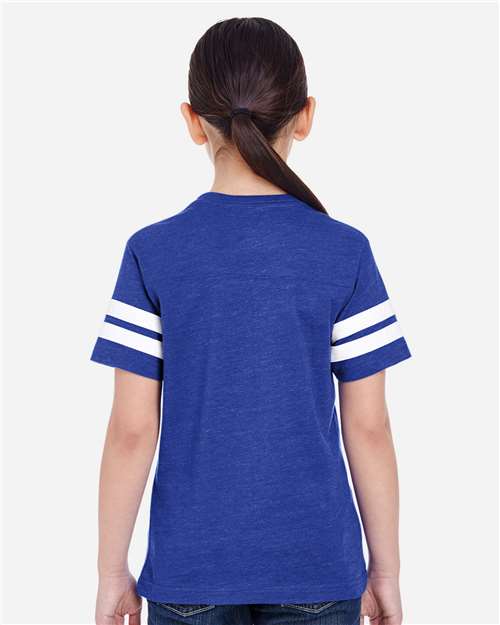 Youth Football Fine Jersey Tee - 6137 18