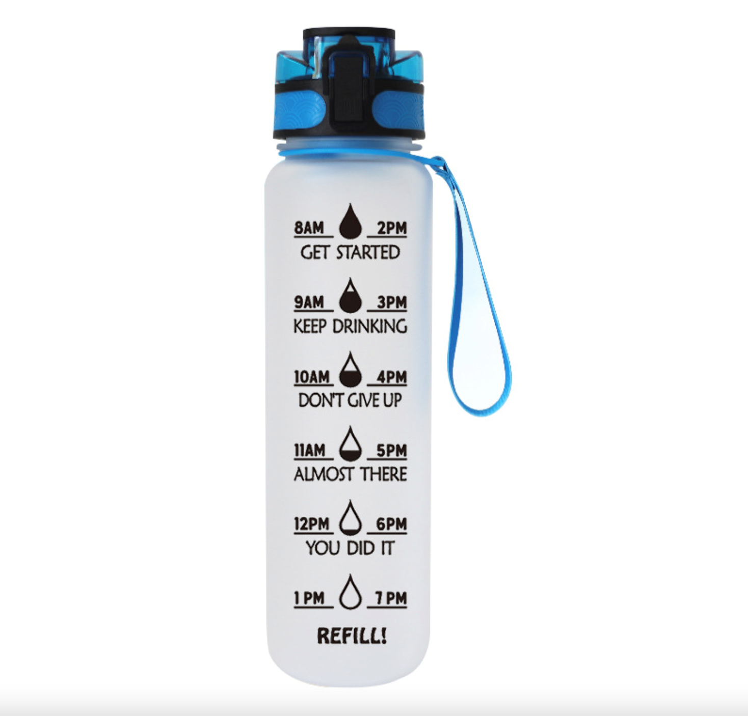 32oz Bottle With Time Marker 8