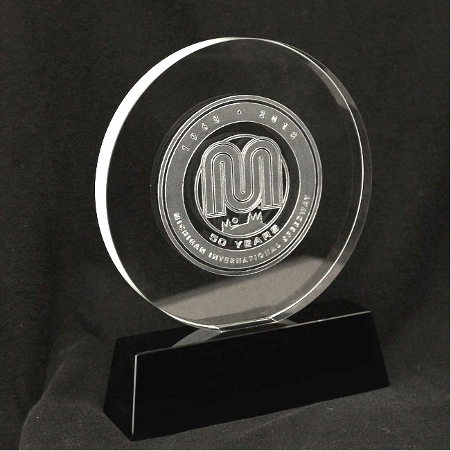 Premium Glass And Pedestal Award 2