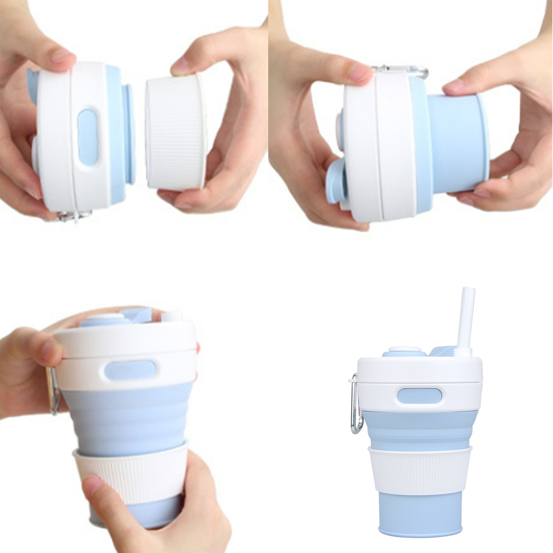 Foldable Straw Water Cup 2