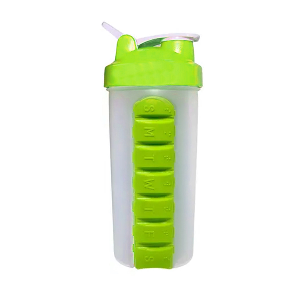 Tomatodo Water Bottle With Integrated Pill Box Case 8
