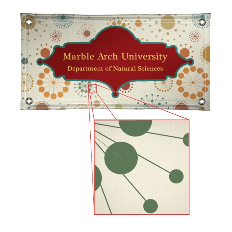 2' x 4' 13 oz. Vinyl Banner Single-Sided 5