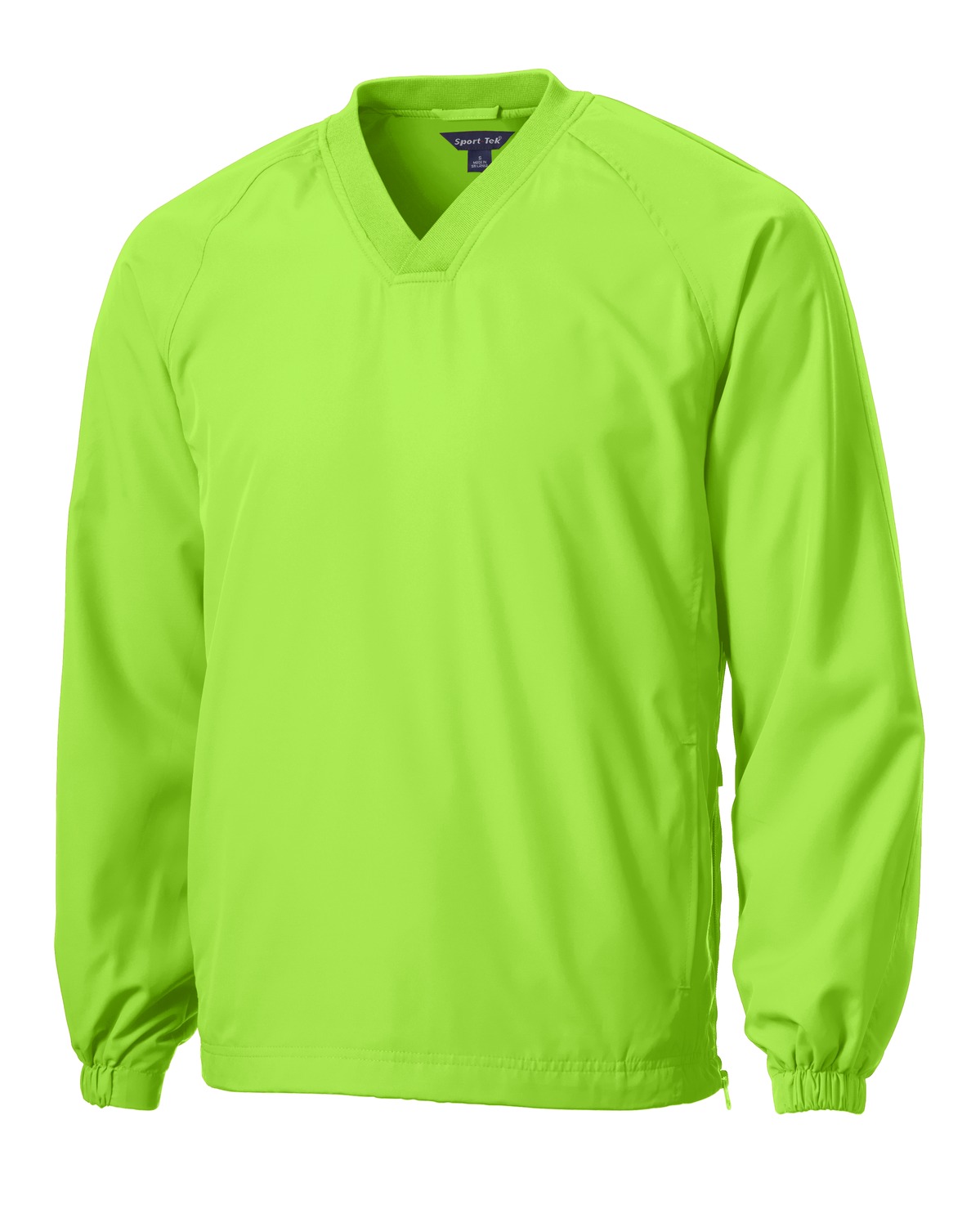 Sport-Tek V-Neck Raglan Wind Shirt. JST72 20