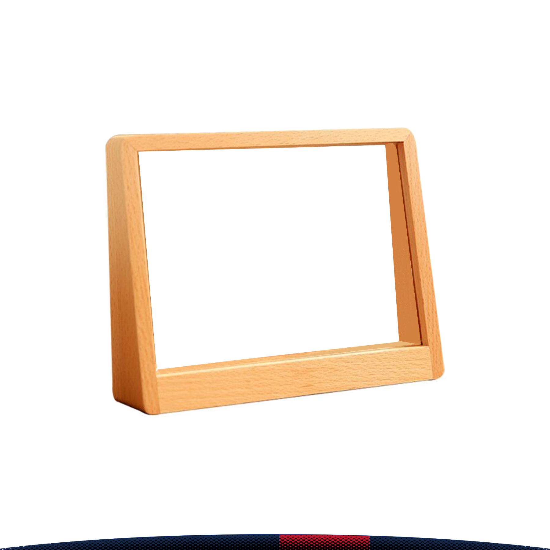 6 Inch Wooden Trapezoidal Picture Frame 2