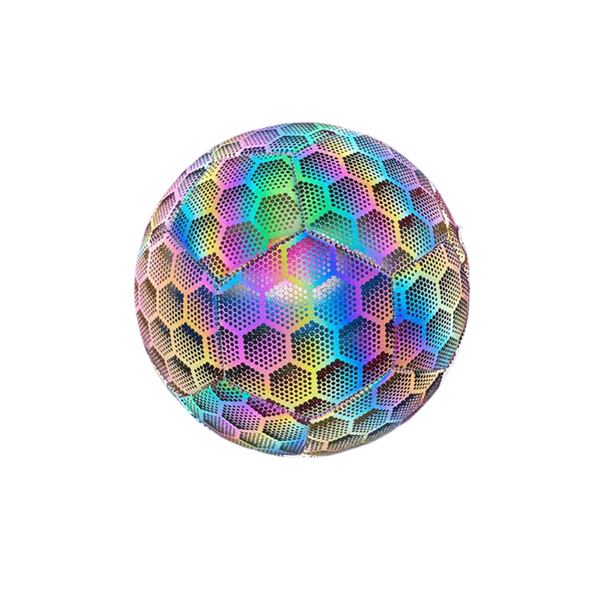MOQ20 Reflective Glow Soccer Ball Size 5/4 4