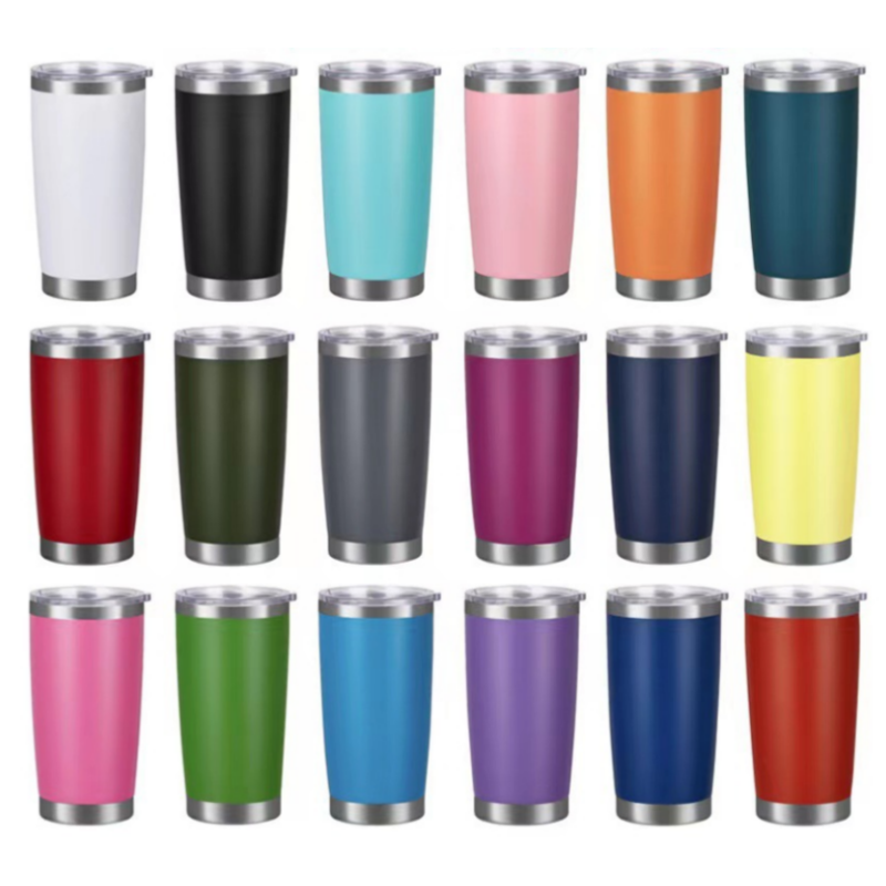 20oz Stainless Steel Thermos Cup with Lid 3