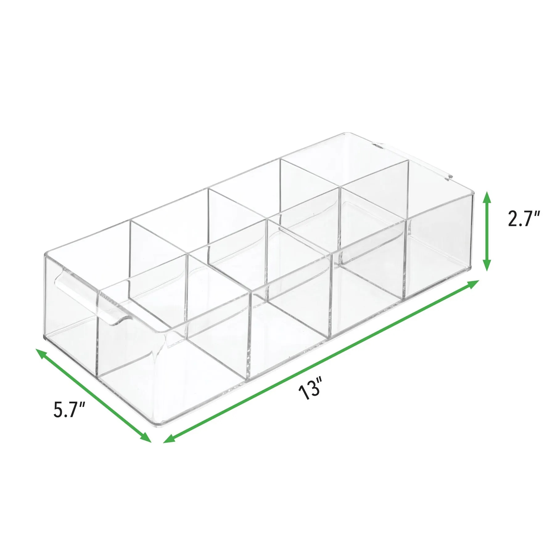 Plastic 8-Compartment Tea Organizer 3