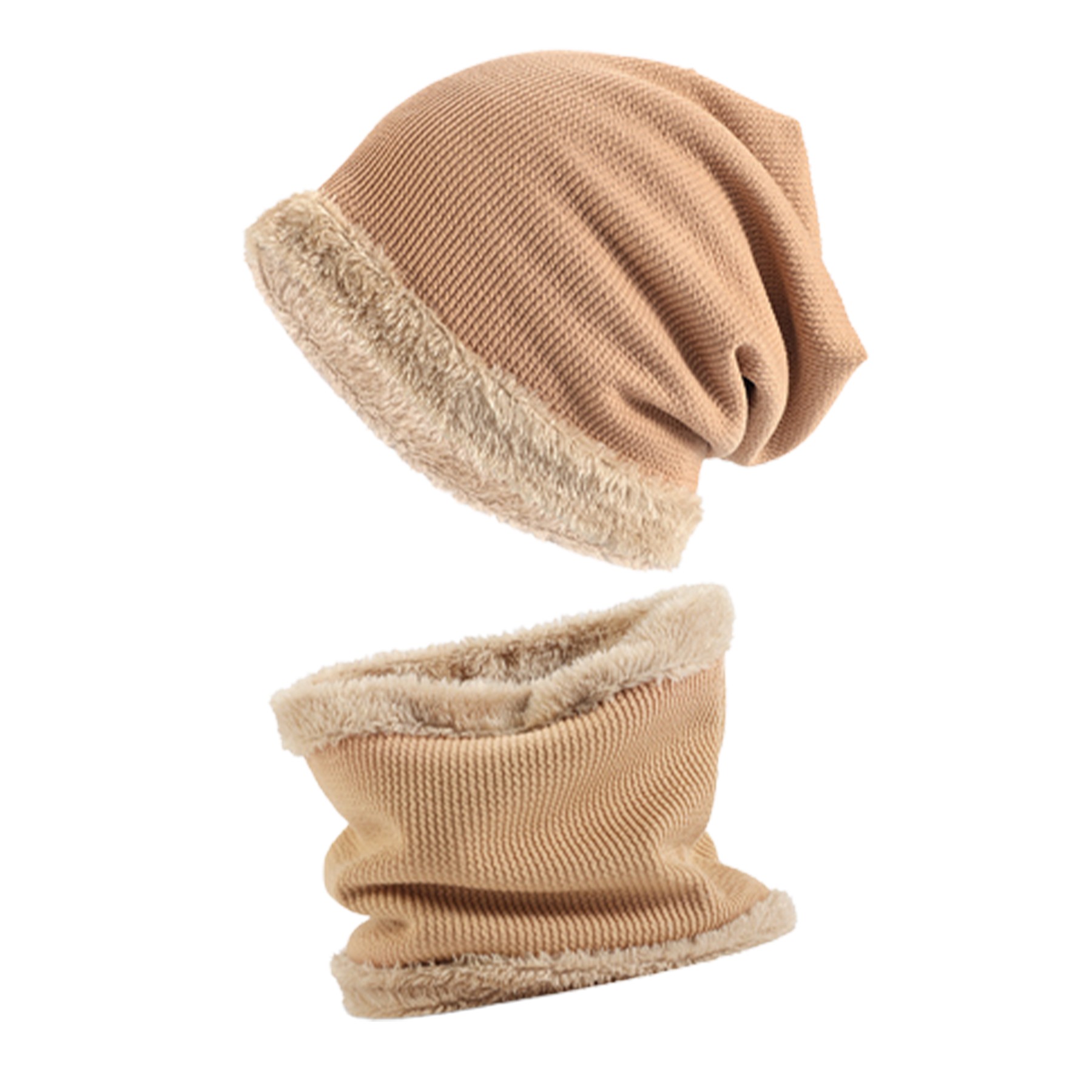 Winter Knitted Hat And Scarf Set 5
