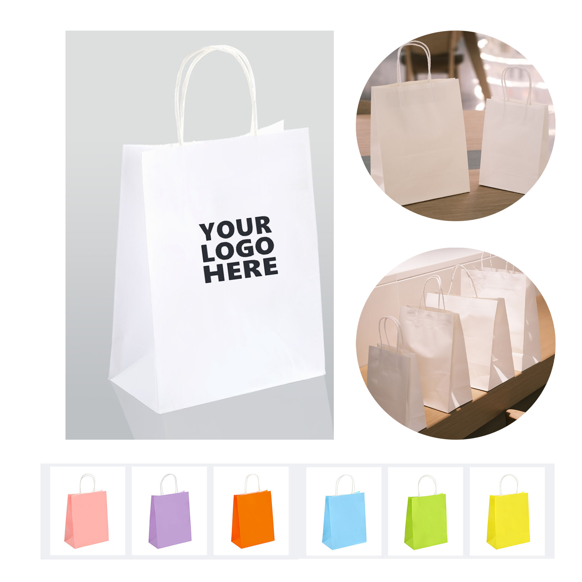 Portable Gift Bags with Handles 1