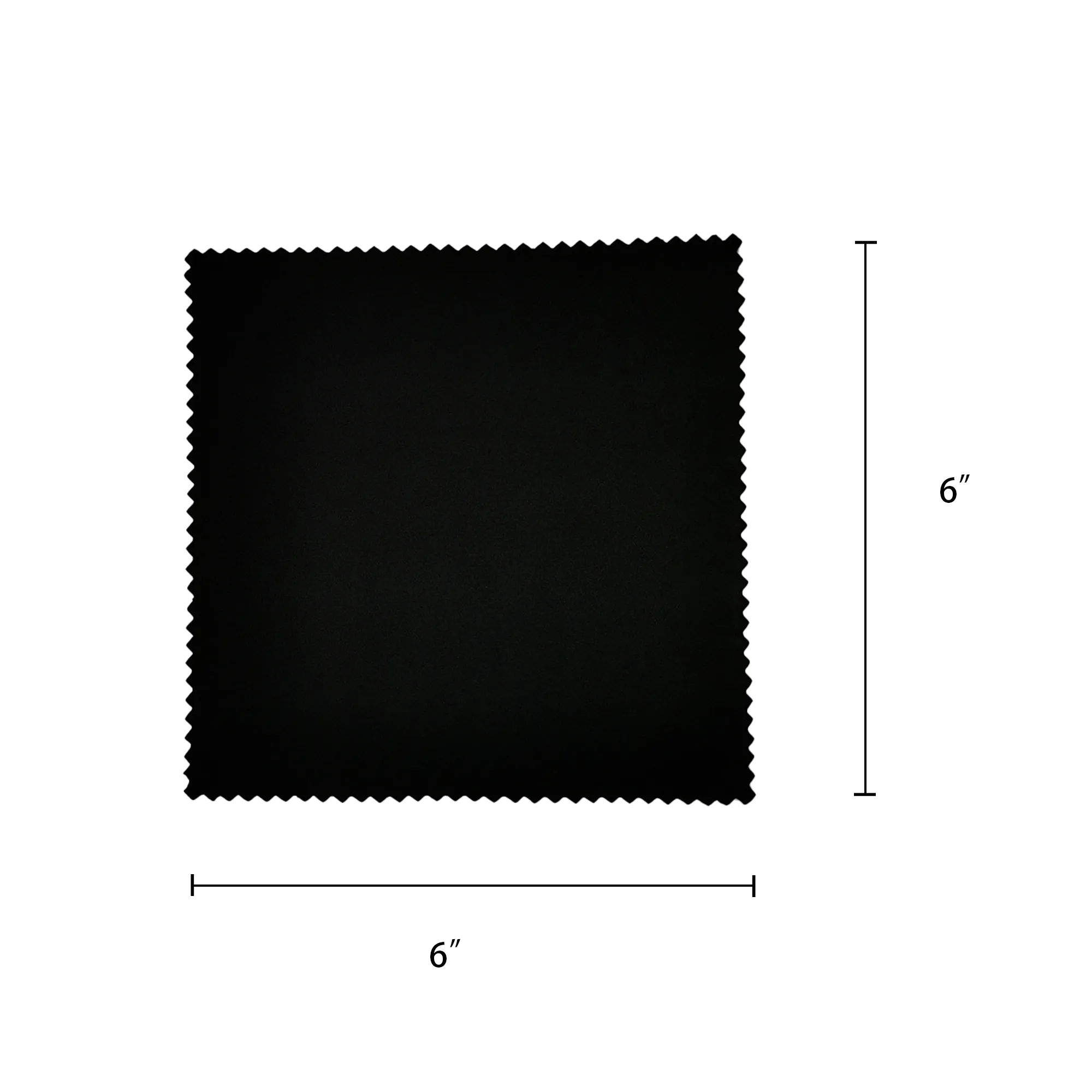 6" x 6" Microfiber Cleaning Cloth Glasses 3