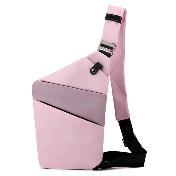 Secure Close-Fit Sling Chest Bag - Anti-Theft Design 2