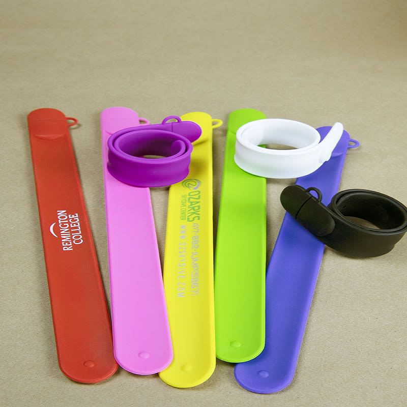Custom USB Slap Wrap Wristbands 20